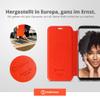 MOBIWEAR Slim Flip Case for Huawei P30 Lite – Made in EU, Transparent TPU, Book Style, Milky Way view 3