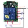 UHPPOTE Wireless 12V DC 4-Channel Remote Control Receiver with 2 Transmitters, 433 MHz view 4