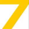 ShirtInStyle Self-Adhesive Number Stickers, 7–8 cm, Signal Yellow view 1