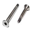 A2 Stainless Steel Self-Drilling Screws, Torx Countersunk, 5.5 x 32 mm, 10-Pack view 2