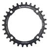 Wolf Tooth 104 BCD Chainring for Shimano 12-Speed, 36T | Black | Lightweight Alloy, Drop-Stop Technology view 2