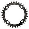 Wolf Tooth 104 BCD Chainring for Shimano 12-Speed, 36T | Black | Lightweight Alloy, Drop-Stop Technology view 3