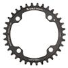 Wolf Tooth 104 BCD Chainring for Shimano 12-Speed, 36T | Black | Lightweight Alloy, Drop-Stop Technology view 4