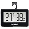 Hama Mini Thermometer/Hygrometer, Black view 2