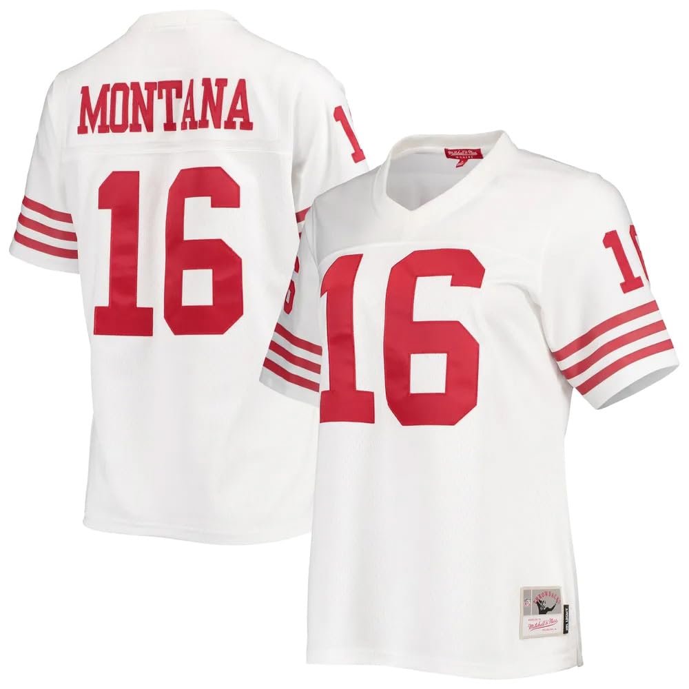 Mitchell & Ness NFL Legacy Throwbacks Jersey San Francisco 49ers Joe Montana L White