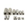 2 pcs. M24 Long Nuts, Stainless Steel A2, DIN 6334, External Hex view 2