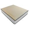 Baldiflex Emporio Double Mattress, 160 x 190 cm, Memory Cotton, High-Grip, Latex and Memory Foam, Breathable, Hypoallergenic, Antibacterial, Cotton, 18 cm High view 1