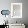Aica Sanitär LED Wall Mirror, 50 × 70 cm, Touch, Anti-Fog, Cool White view 3