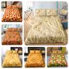 FANSU 3-Piece Potato Chip 3D Printed Microfiber Duvet Cover Set, 220 x 240 cm view 2
