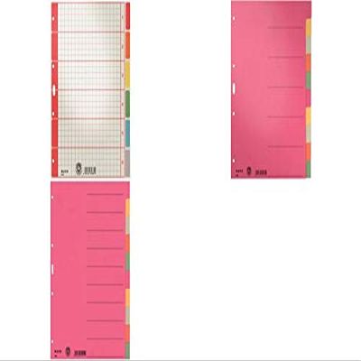 LEITZ Extra-Strong Blank A4 Cardboard Dividers, 6-Part
