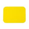 QVIVI Silicone Dish Drying Mat, Heat-Resistant Non-Slip Kitchen Pad, Yellow view 1