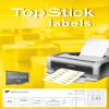 TopStick 8727 Universal Labels, 11,000 White Labels, 38.1 x 12.7 mm, 110 per A4 Sheet view 3