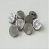 15-Piece Set of Small Shimmering Gray-Brown Plastic Buttons – Approx. 13 mm view 2