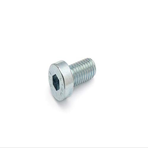 DIN 7984 Low-Head Socket Head Cap Screw, Class 8.8, Zinc-Plated, M5 x 30 mm, Pack of 100
