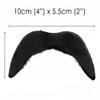 Hot Pink Beret, Garlic Garland and Curly Mustache Costume Set view 2