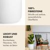 Fox&Fern XXL Planter, Matte White, 50 cm Diameter, with Drainage view 3
