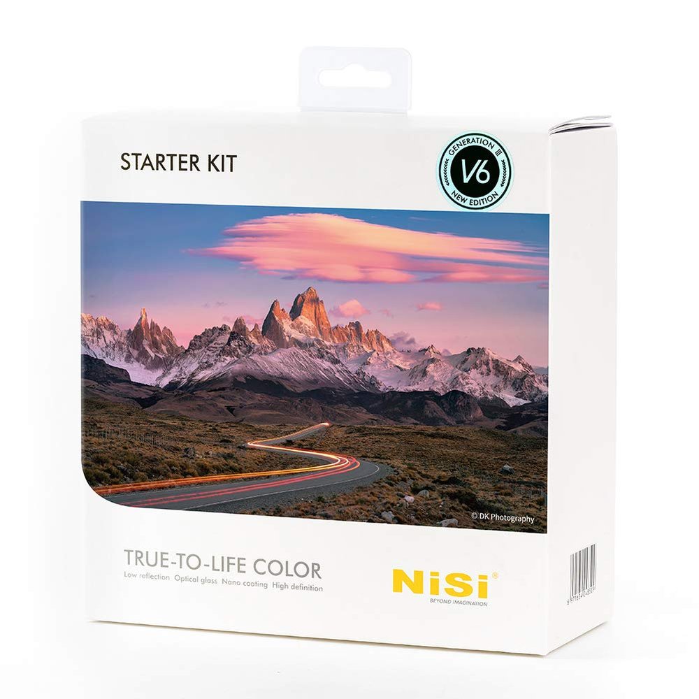 NiSi 100mm System V6 Filter Holder Kit, Third Generation (Starter Kit)