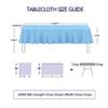 YEARLY Stitched Tassel Tablecloth, Yellow, 80 x 150 cm view 2