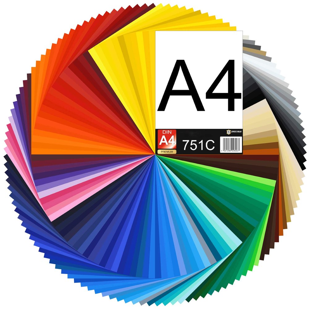 DIN A4 Sheet 29.7 x 21 cm 751C Plotter Vinyl, Self-Adhesive Car & Furniture Film (588 Alpha Blue, 1 Sheet)