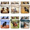 FANSU 3-Piece 3D Horse-Printed Microfiber Duvet Cover Set view 2