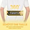 Sportout Solo Soccer Kick Trainer, Adjustable Training Aid for Kids, New Yellow view 3