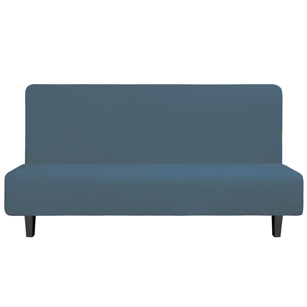 Easy-Going Stretch Armless Sofa Slipcover with Elastic Bottom