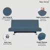 Easy-Going Stretch Armless Sofa Slipcover with Elastic Bottom view 3
