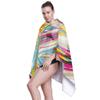 MONTOJ Abstract Colorful Chaos Utopia Premium Bath and Pool Towel view 2