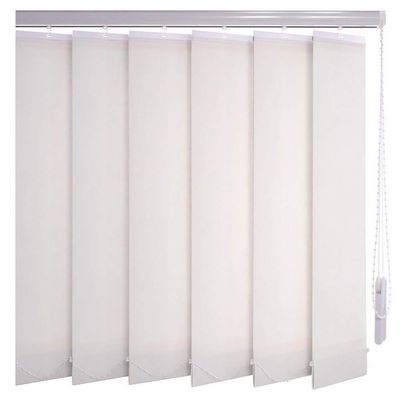 Office Vertical Blind, White, 445 x 220 cm
