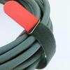 20x 500 mm x 50 mm FUK Reusable Hook-and-Loop Cable Ties, Neon Red, with Metal Eyelet view 2