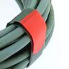 20x 500 mm x 50 mm FUK Reusable Hook-and-Loop Cable Ties, Neon Red, with Metal Eyelet view 3
