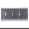 Alberts 301491 DURAVIS Straight Strap Hinge, Rounded End, Black Diamond Duplex-Coated, 13 mm Roller, 600 x 40 mm view 1