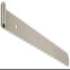 Alberts 301491 DURAVIS Straight Strap Hinge, Rounded End, Black Diamond Duplex-Coated, 13 mm Roller, 600 x 40 mm view 3