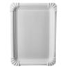 PAPSTAR 500 White Square Paper Plates, 16.5 x 23 cm, 2 Packs of 250 view 1