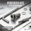 PROTECH 50x M10x40 ISO 7380 Button Head Screws, A2 Stainless Steel, Hex Socket view 2