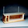 Conservation Product Little Owl Nest Box, Type 21, 65 mm Entrance, Marten Protection, Wood-Concrete, 83 cm view 3