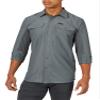ATG Men's Turbulence Midweight Mixed-Material Long-Sleeve Shirt view 1