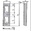ToniTec Angle Strike Plate for Interior Doors, Narrow Leg, 20 x 170 mm, Stainless Steel view 4