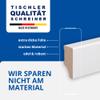REESE White MDF Baseboards, Weimar Profile, 40 mm High, 230 cm view 3