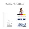 REESE Quarter-Round Molding, MDF, White Foil, 14 x 14 mm view 2