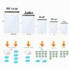 Vacuum Storage Bags for Clothing, Bedding, Pillows & Mattresses, 5 Large and 5 Medium view 3