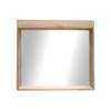 Septimia Bathroom Mirror with Shelf, Solid Teak, 80 cm Wide view 1