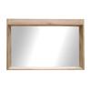 Septimia Bathroom Mirror with Shelf, Solid Teak, 80 cm Wide view 4