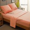 SONORO KATE 4-Piece Queen Bedding Set, Ultra-Soft Microfiber, 1800 Thread Count, Coral view 2