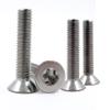 PROTECH 10-Pack M5x40 A2 Stainless Steel Countersunk Screws, Torx T25, Full Thread, DIN 965 view 1