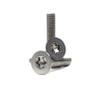 PROTECH 10-Pack M5x40 A2 Stainless Steel Countersunk Screws, Torx T25, Full Thread, DIN 965 view 3