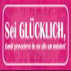 Schatzmix “Be Happy” Metal Sign, 27 x 10 cm view 1