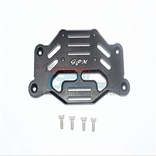 GPM Aluminum Front Fender Stabilizing Plate for Traxxas TRX-4, Black