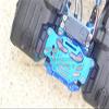 GPM Aluminum Front Fender Stabilizing Plate for Traxxas TRX-4, Black view 2