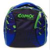 COMIX Extreme ORGANISCH Blue Backpack + FFER Whistle Keychain + 10 Colored Pencils + Bookmark view 1